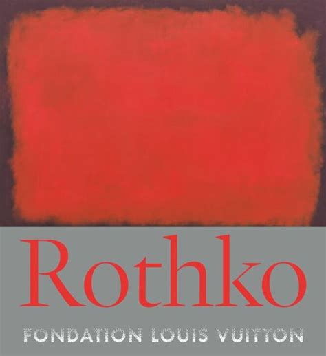 mark rothko louis vuitton book|mark rothko france.